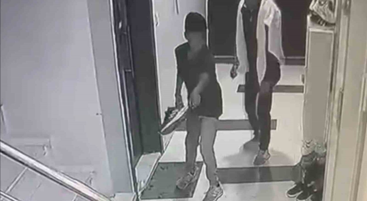 Tekirdağda çocuk hırsızlar zıplayarak kaçtı