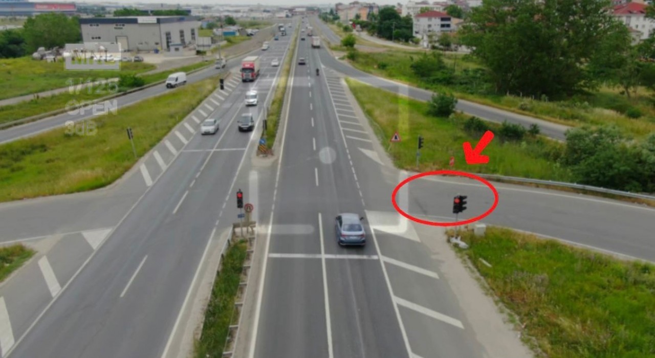 Tekirdağda havadan ve karadan trafik denetimi: 81 bin 539 sürücüye ceza