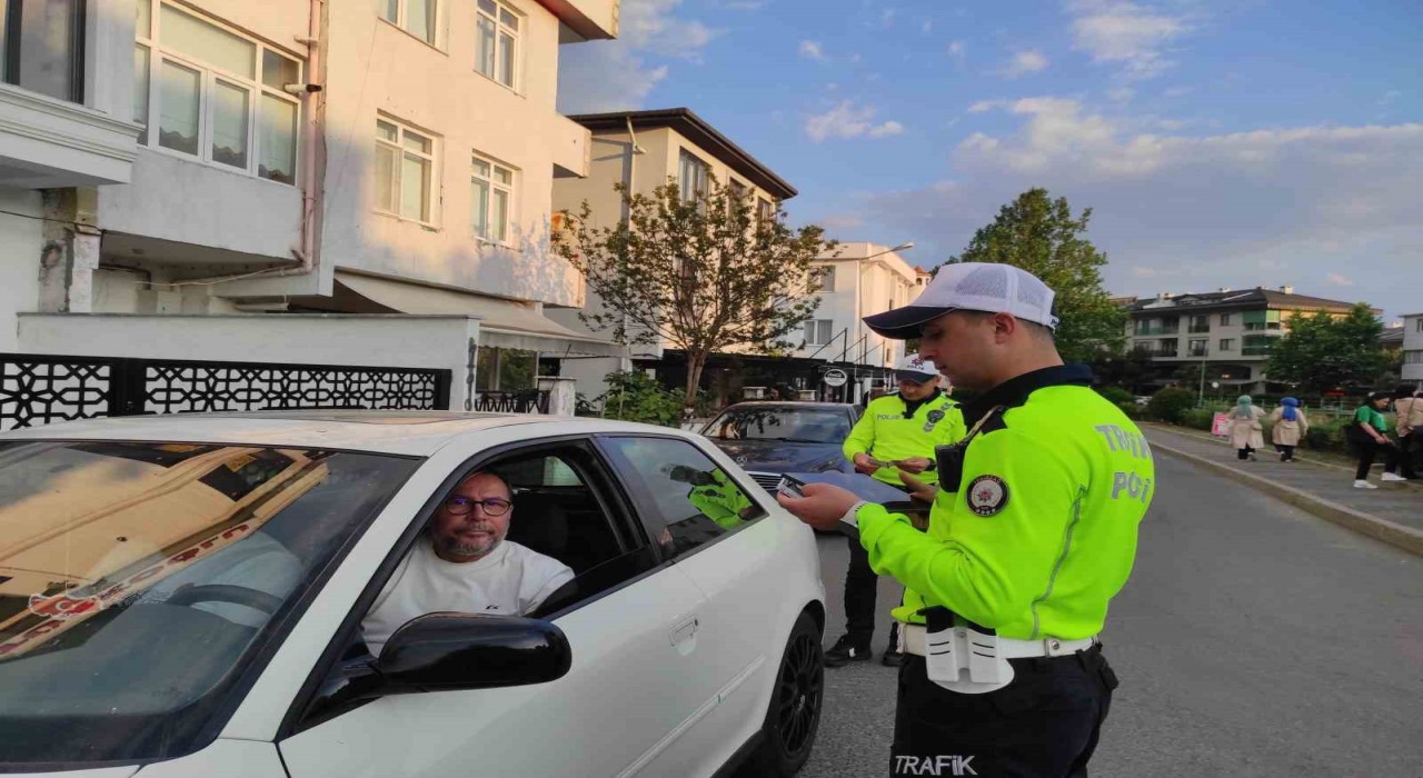 Tekirdağda trafik denetimi
