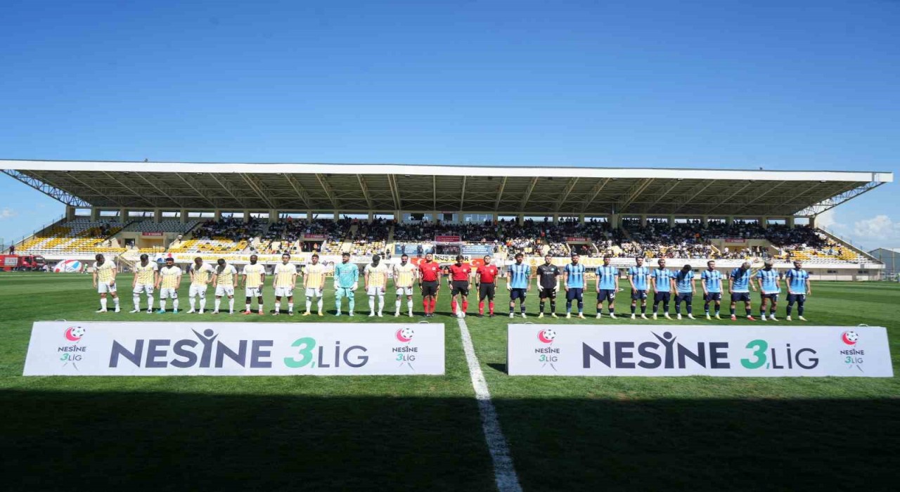 TFF 3. Lig Yükselme Play-off: Muş Spor Kulübü: 4 - Belediye Kütahyaspor: 1