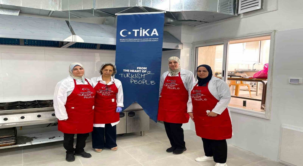 TİKAdan Filistinli kadınlara destek: Beit Sahourdaki ‘Sağlıklı Mutfak yenilendi