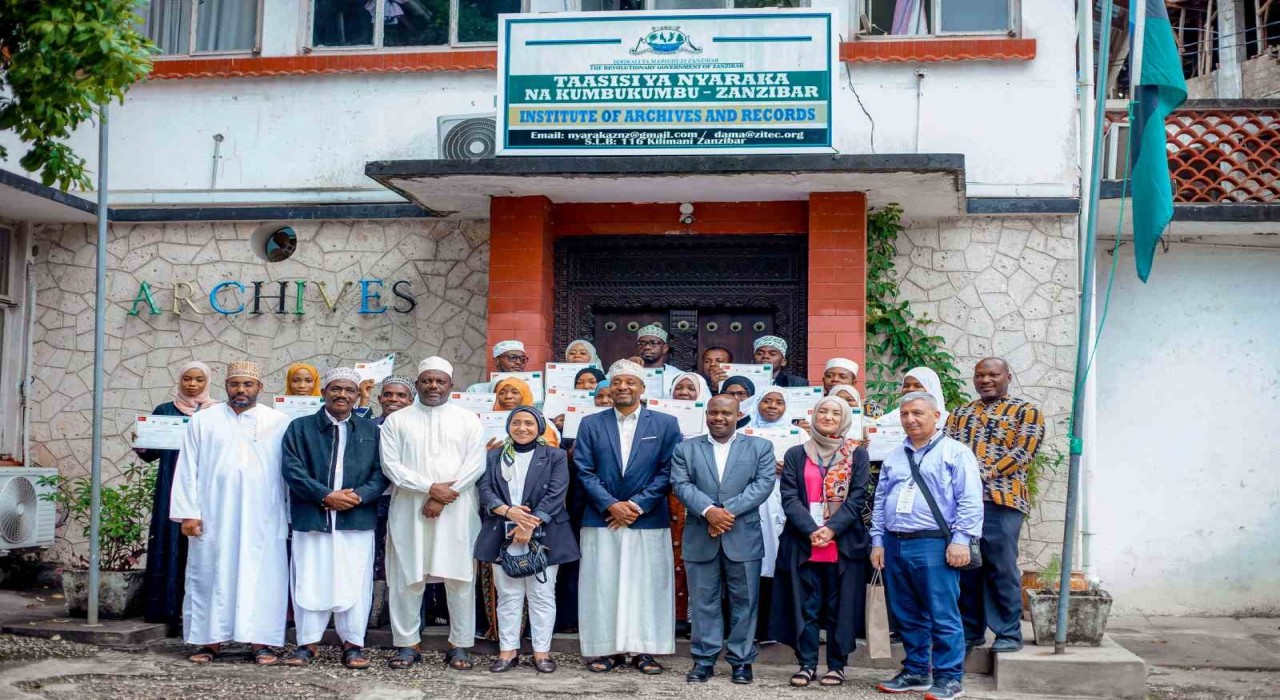 TİKAdan Zanzibara teknik arşivcilik eğitimi