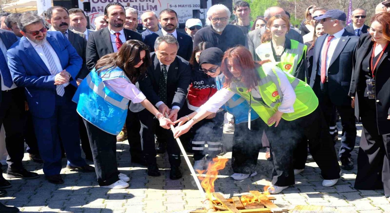 TOGÜde bahar coşkusu hıdırellez ateşiyle başladı