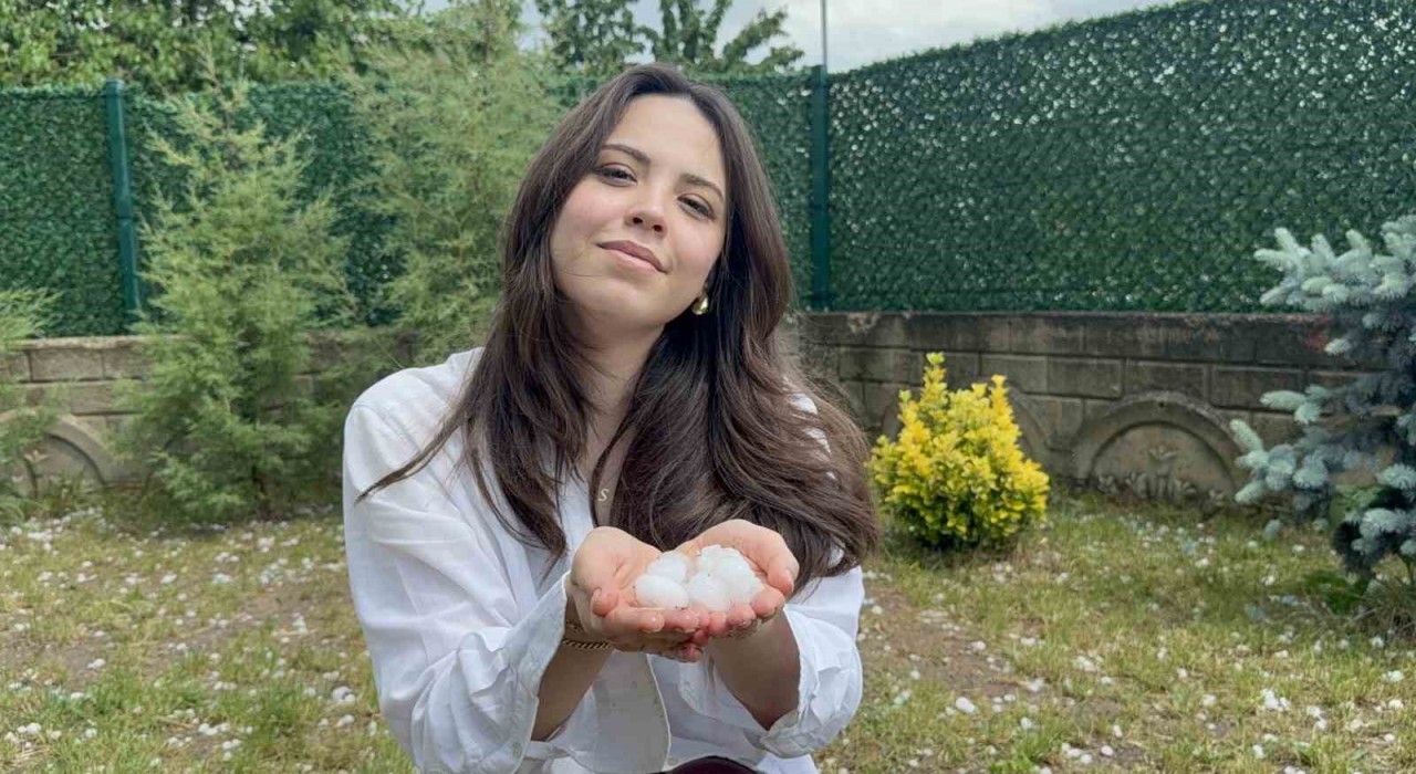 Tokatta ceviz büyüklüğünde dolu yağdı