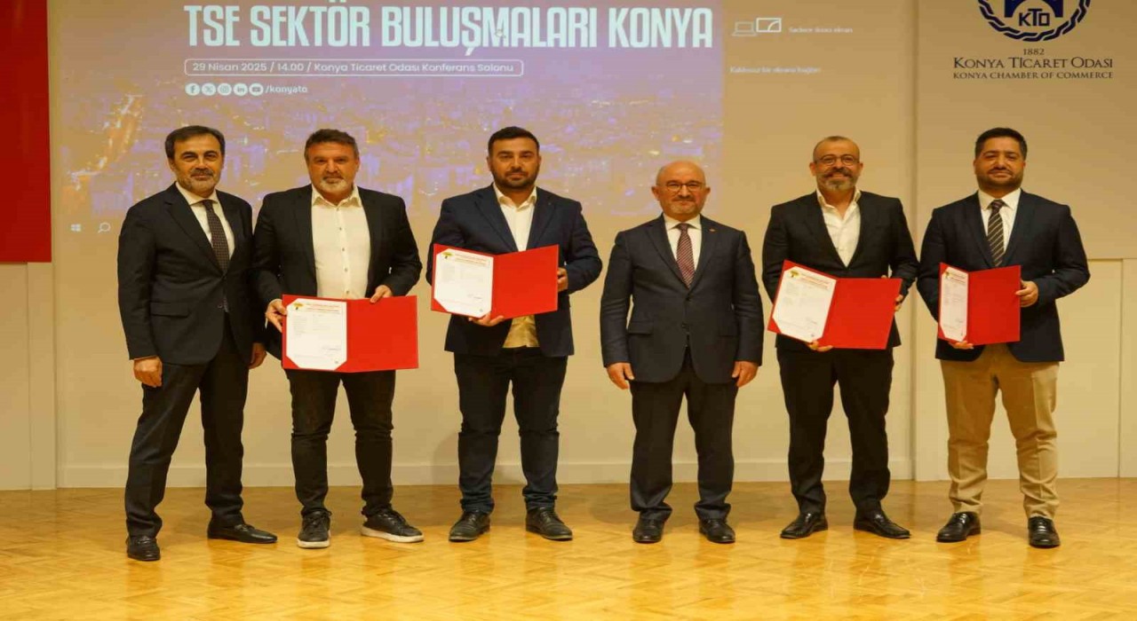 TSE sektör buluşmaları toplantısı Konyada yapıldı