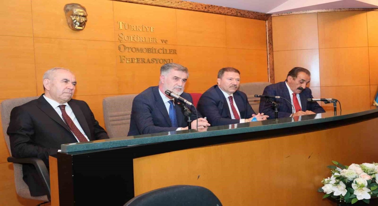 TŞOF İstişare ve Değerlendirme Toplantısı, Mehmet Yiğinerin öncülüğünde yapıldı