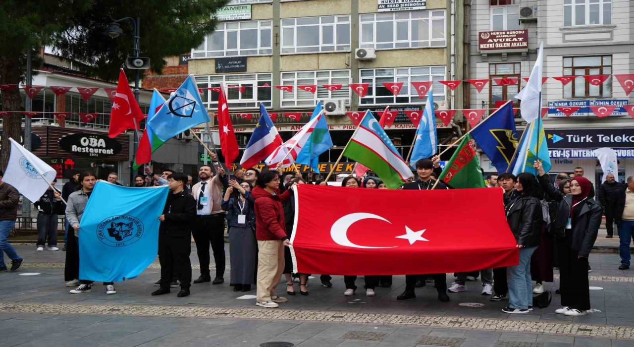 Türkçülük Günü Samsunda törenle kutlandı