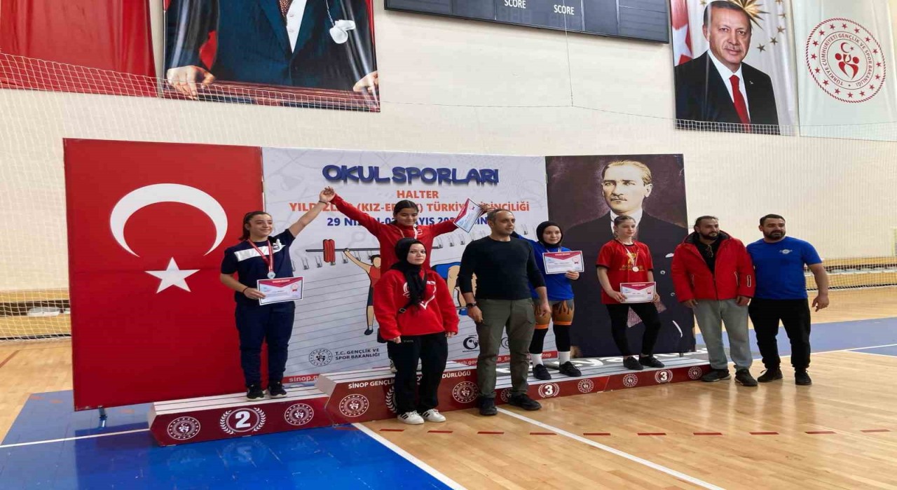 Türkiye Şampiyonasından 4 madalya ile döndüler