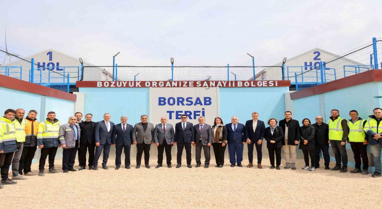 Türkiyenin en büyük modern terfi binası Bozüyük OSBde açıldı