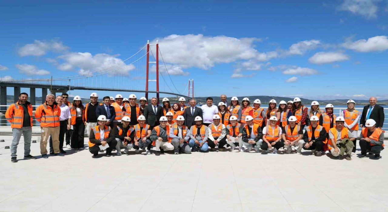 Türkiyenin mega projesi genç mühendis adaylarına ilham verdi
