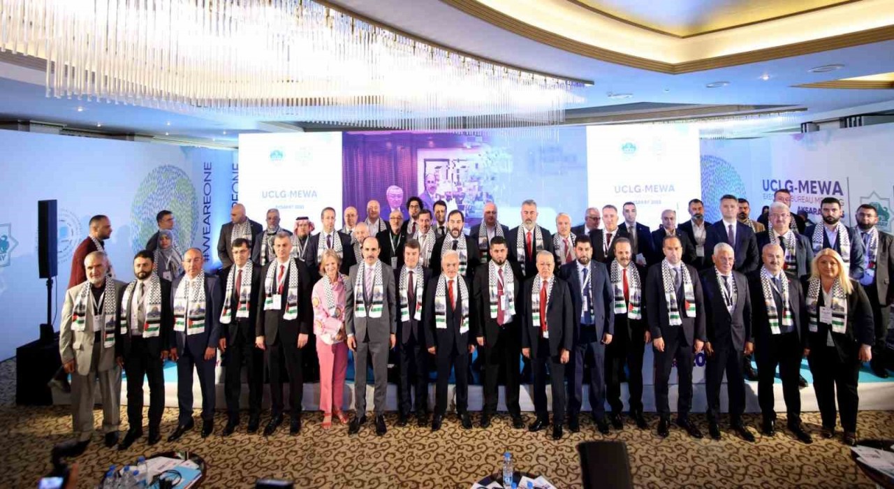 UCLG-MEWA Toplantısında konuşan Başkan Altay: İsrailin uluslararası hukuk önünde en ağır şekilde cezalandırılması gerekir