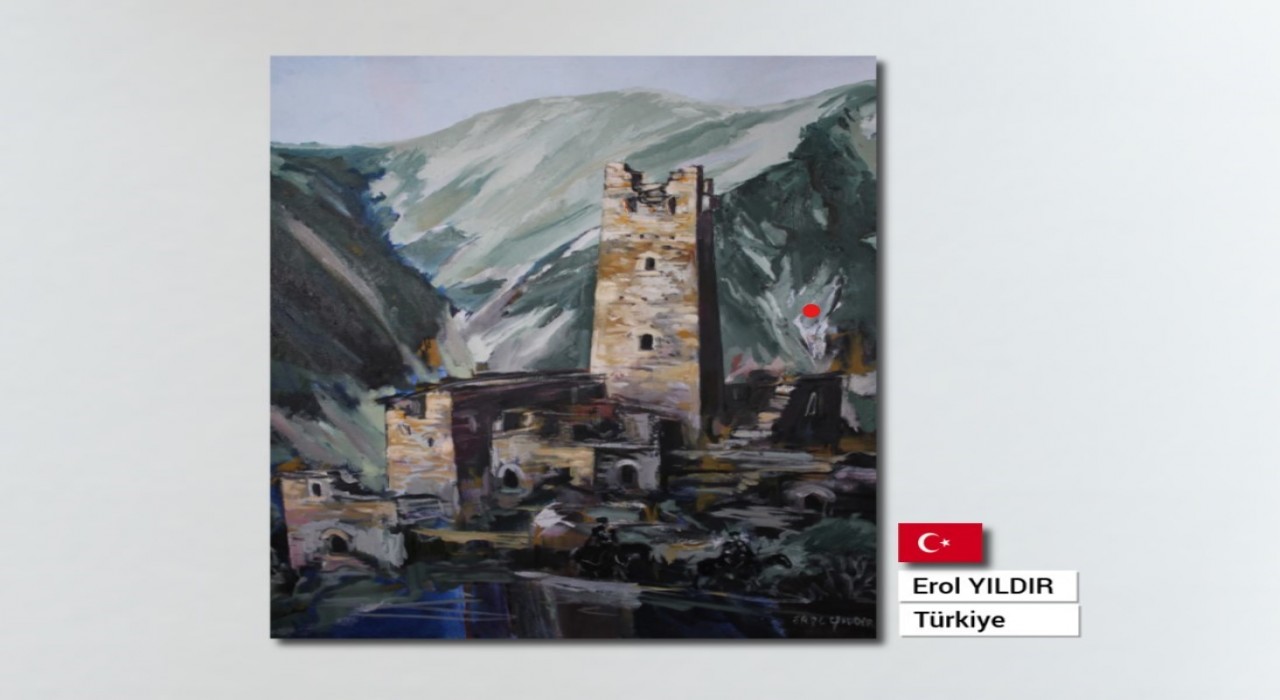 Uluslararası sanal sergisi Kafkasyadan-2 sanatseverlerle buluştu
