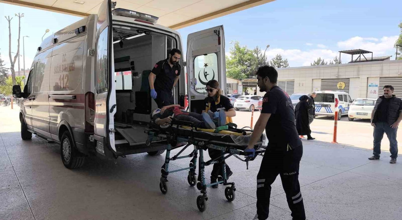 Üzüm yaprağı toplarken çatıdan düştü