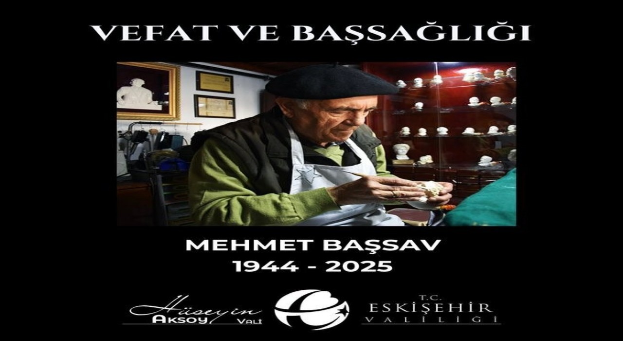 Vali Aksoydan hayatını kaybeden lüle taşı sanatçısı için taziye mesajı