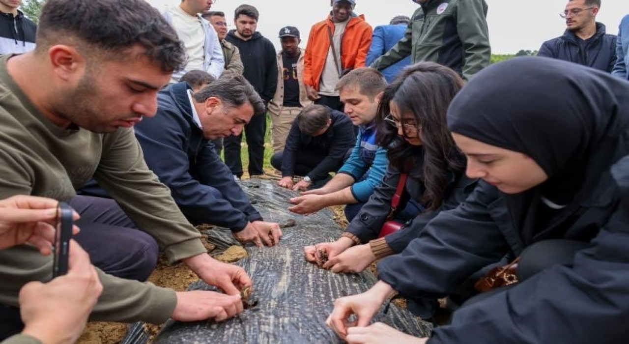 Vali Aygölden genç çiftçilere destek