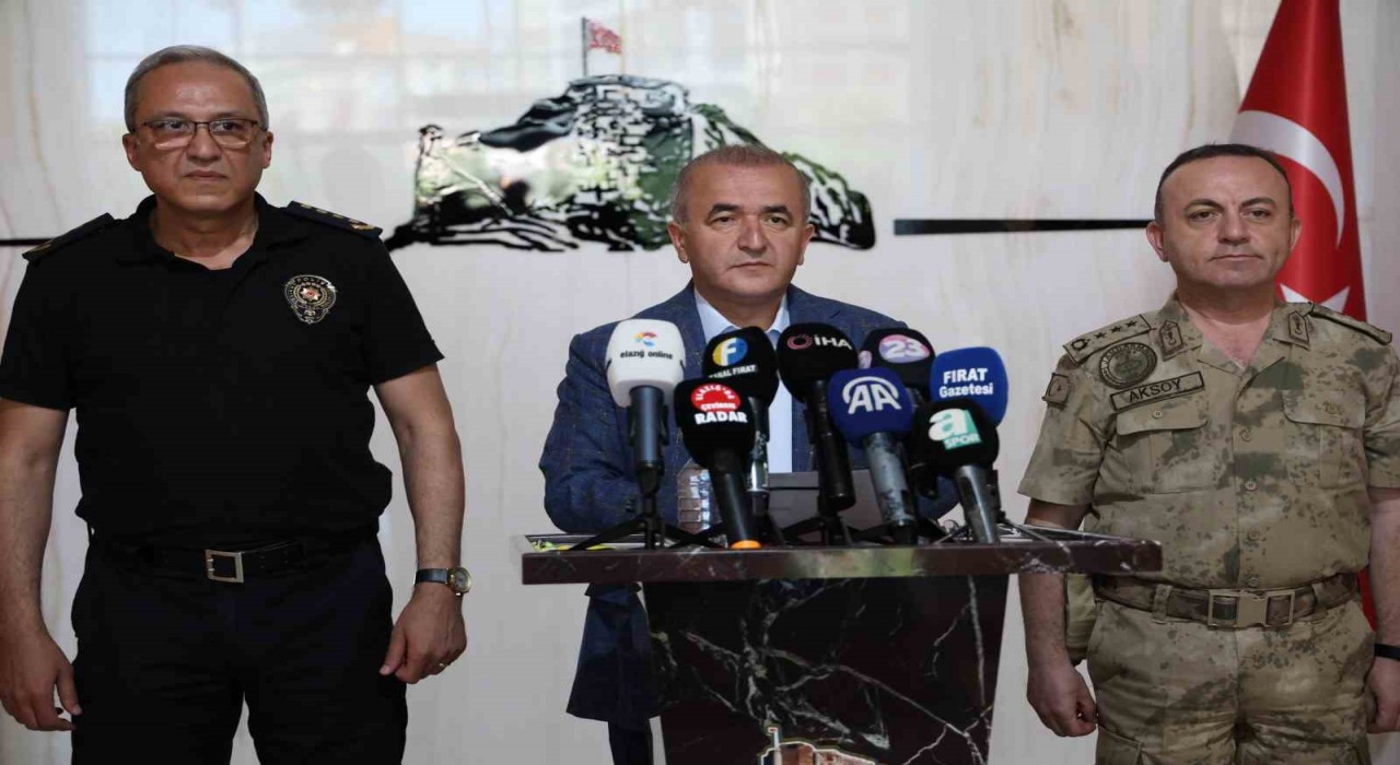 Vali Hatipoğlu: Elazığspor-Vanspor maçında 3 bin 66 personel görev alacak