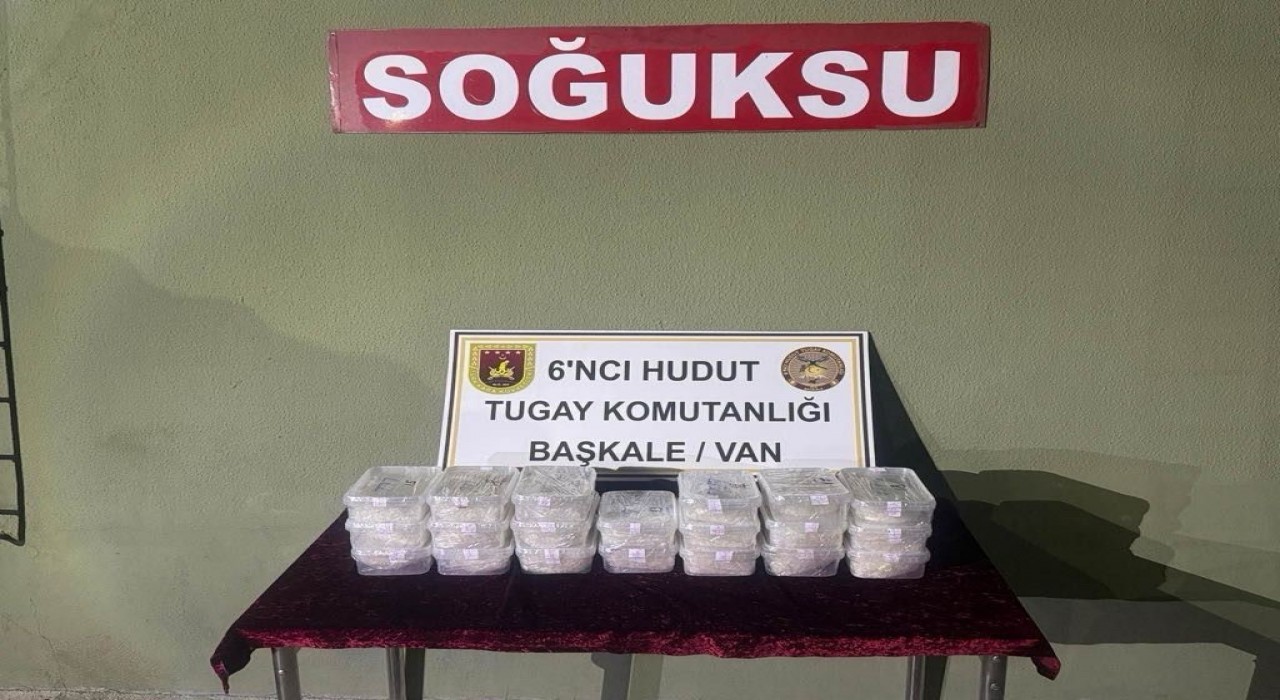 Vanda 22 kilo 277 gram uyuşturucu ele geçirildi