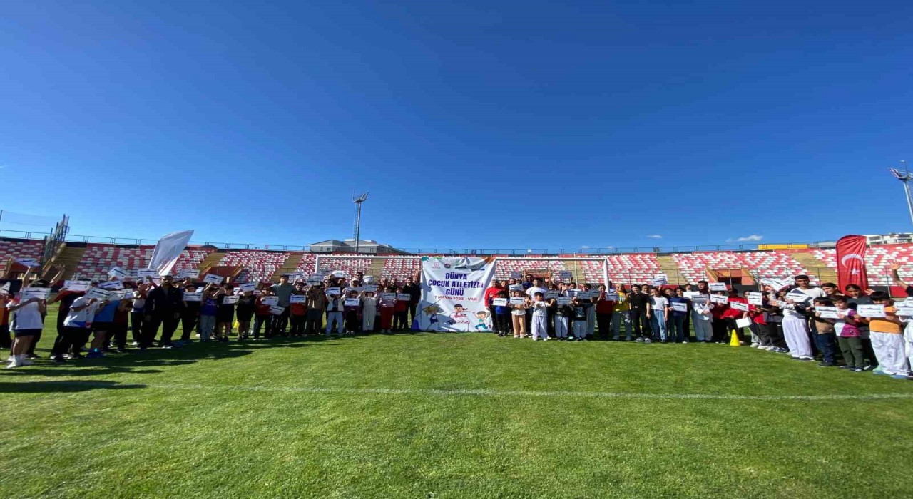 Vanda Dünya Çocuk Atletizm Günü kutlandı
