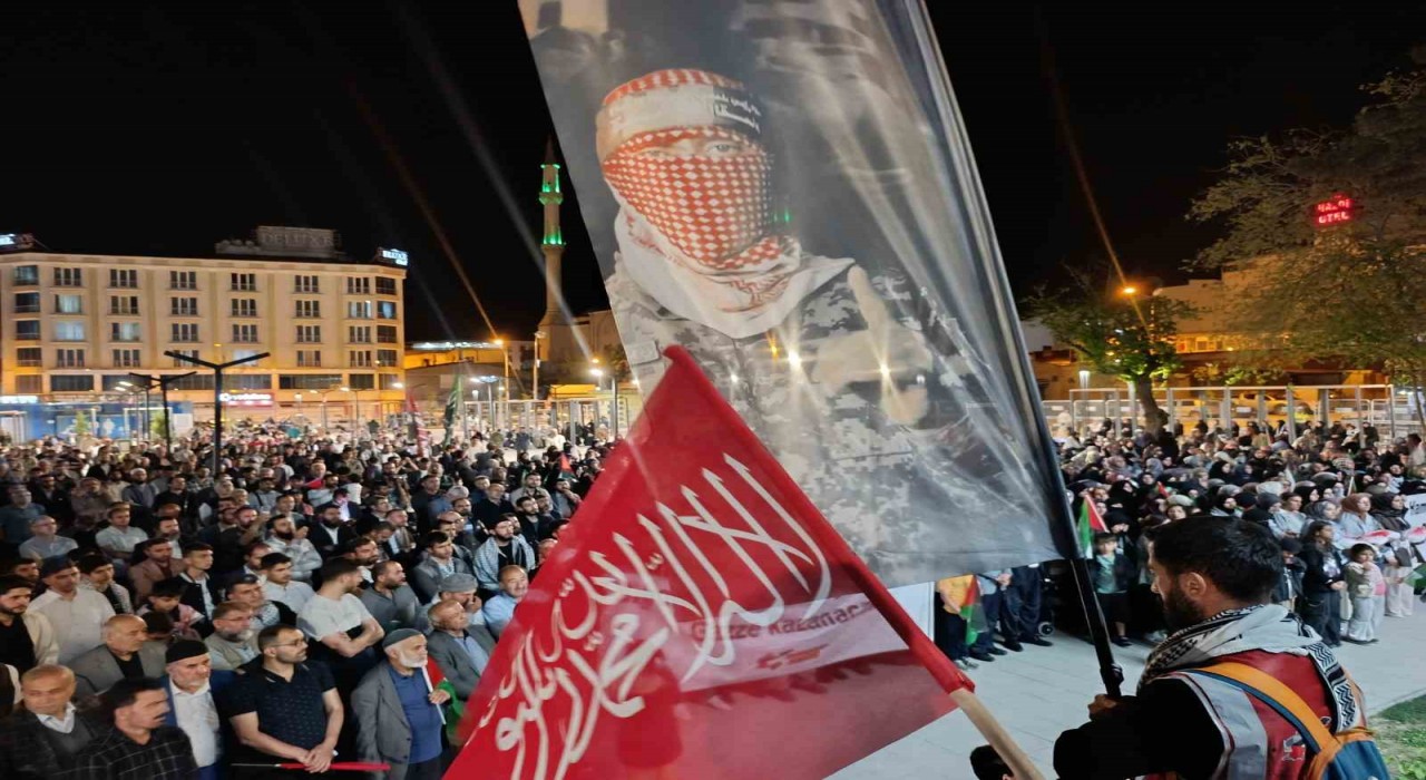 Vanda Filistine destek yürüyüşü düzenlendi