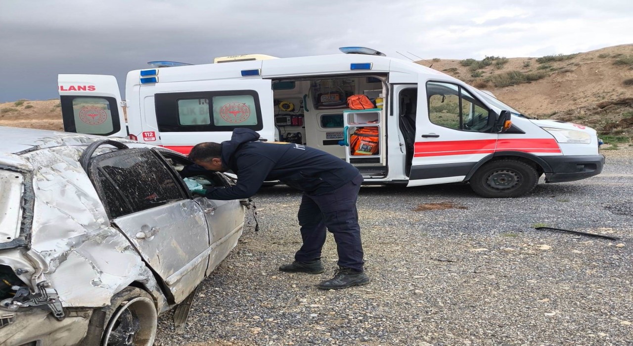 Vanda trafik kazası: 1 yaralı