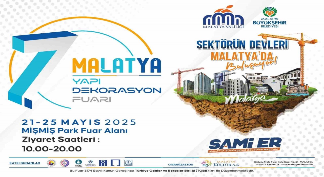 Yapı ve Dekorasyonun kalbi Malatyada atıyor