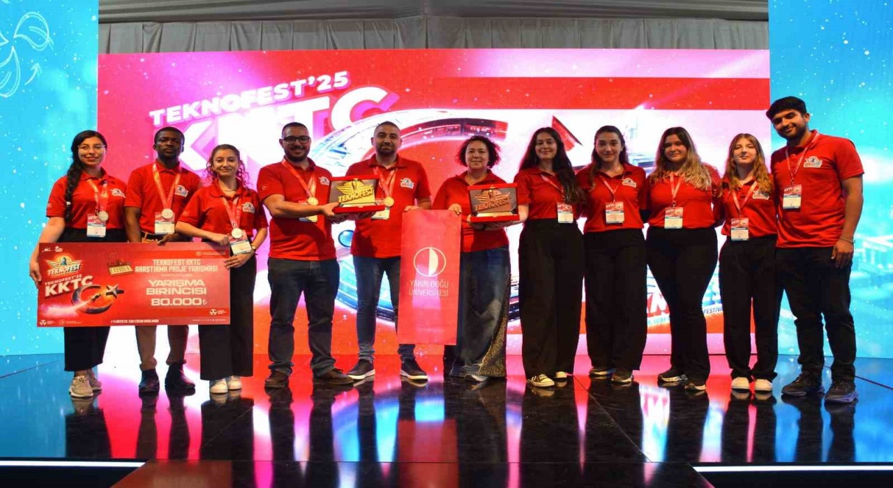 YDÜden TEKNOFESTte çifte şampiyonluk