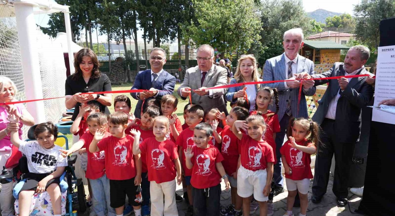 Yenifoça Anaokulundan doğa ile iç içe, yenilikçi eğitim ortamı