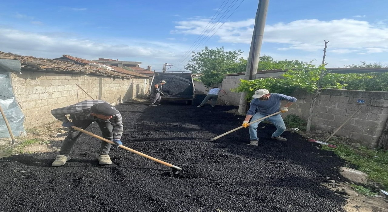 Yenipazarda çevre düzenlemesi sürüyor