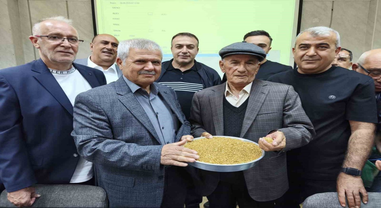Yılın ilk buğdayı GTBde işlem gördü