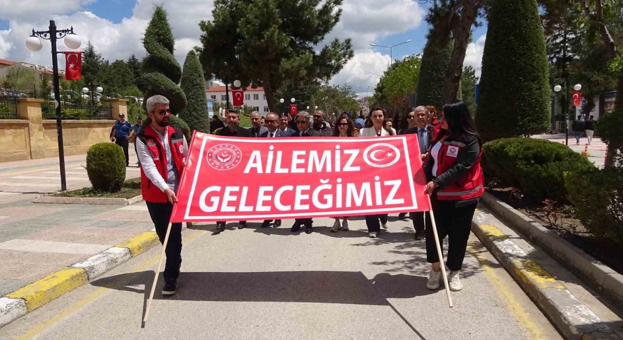 Yozgatta ‘Aile Yılı yürüyüşü düzenlendi