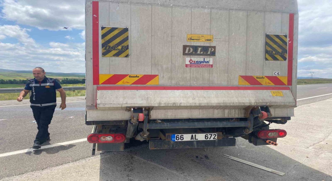 Yozgatta trafik kazası: 1 ağır yaralı