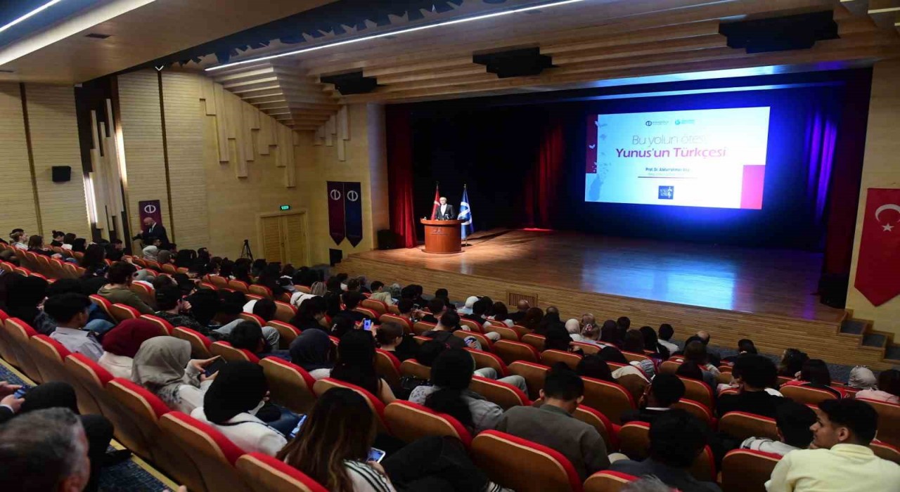 Yunus Emre Haftası etkinlikler Bu Yolun Ötesi, Yunusun Türkçesi konferansı ile başladı