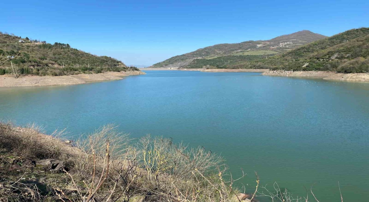 Yuvacık Barajında su seviyesi yüzde 70e ulaştı