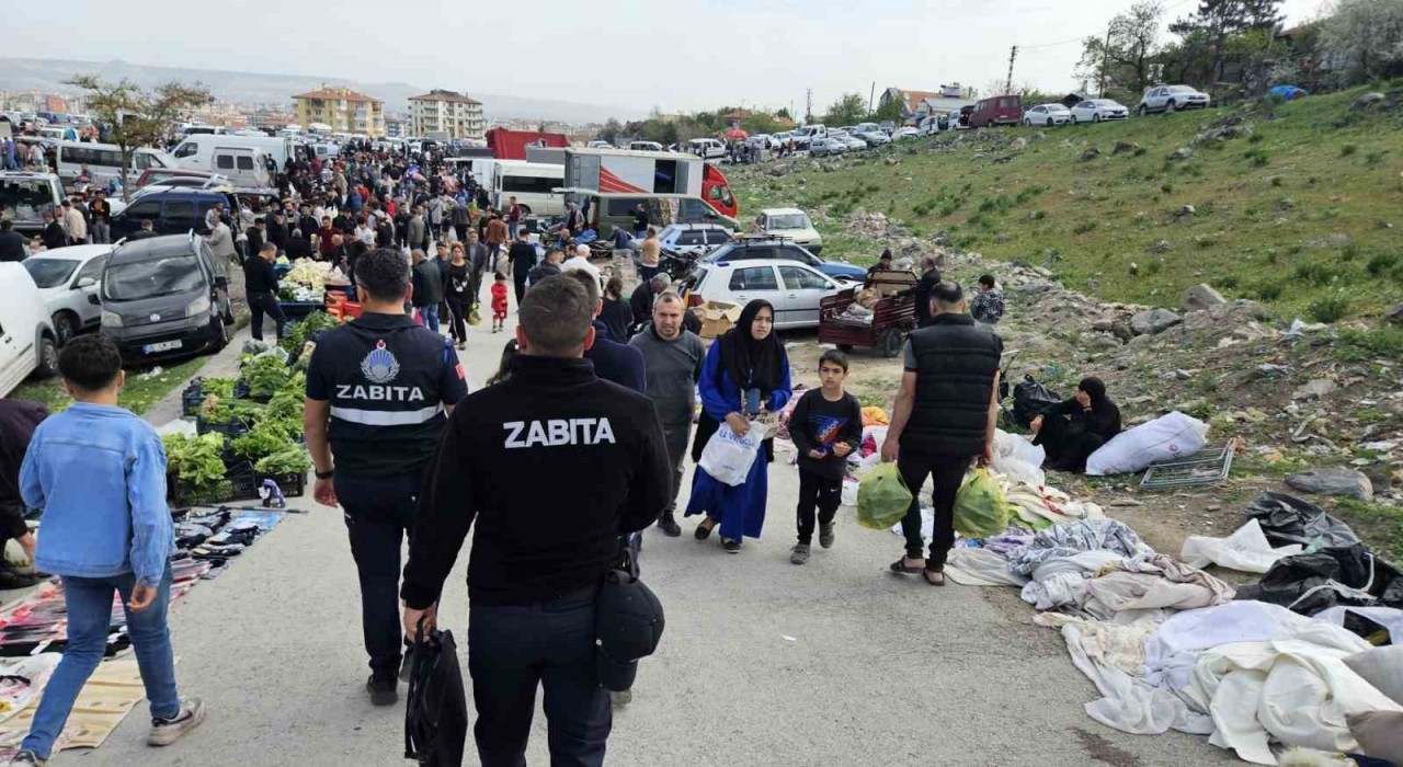 Zabıtadan Bitpazarına sıkı denetim