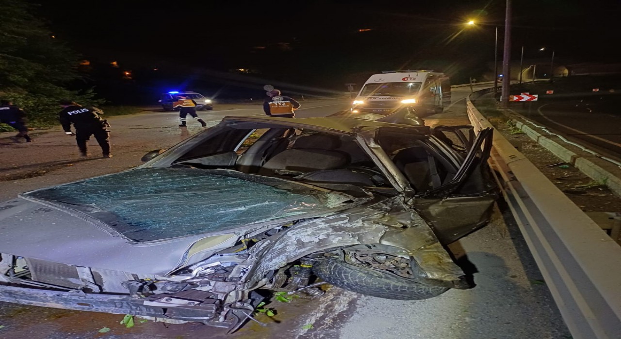 Zonguldaktaki trafik kazasında 24 yaşındaki genç hayatını kaybetti