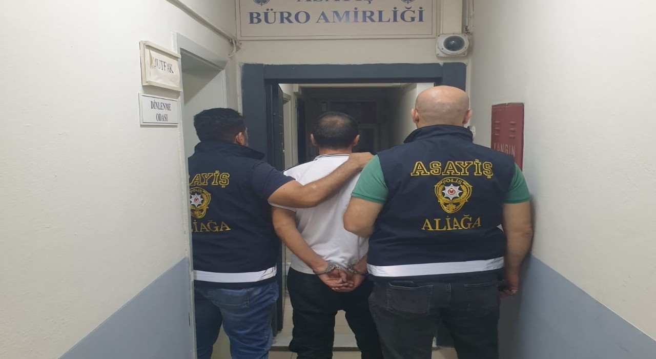 20 yıl hapis cezası bulunan cezaevi firarisi İzmirde yakalandı