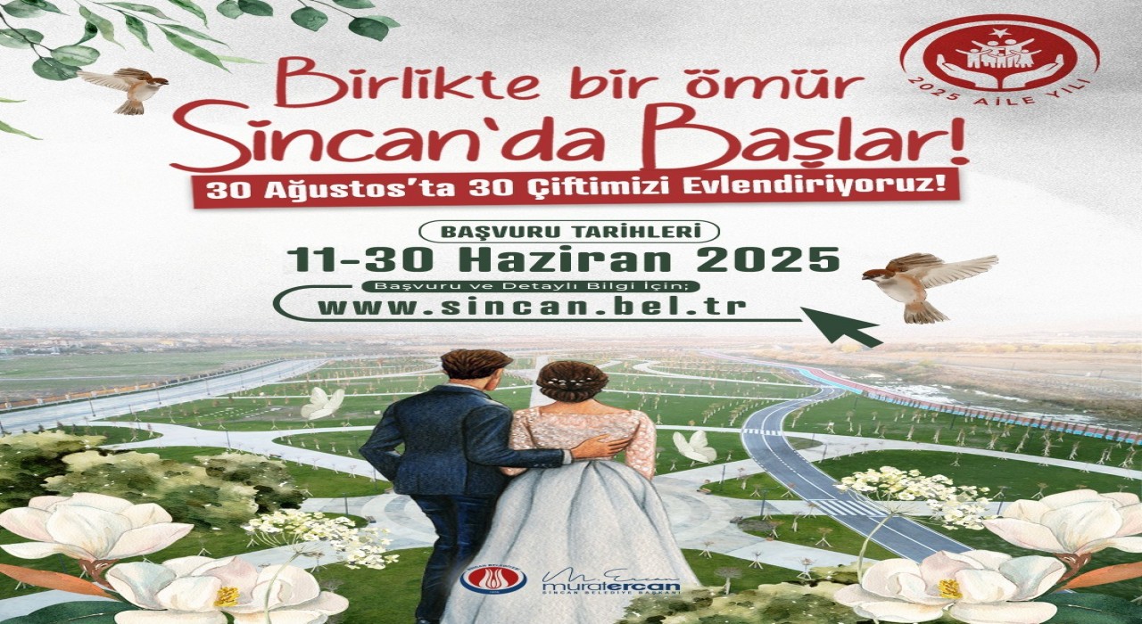 30 Ağustosta 30 çifte nikah töreni