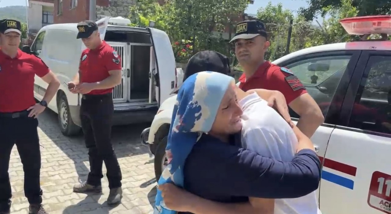 5 gün sonra bulunan Koçak, hastaneye sevk edildi