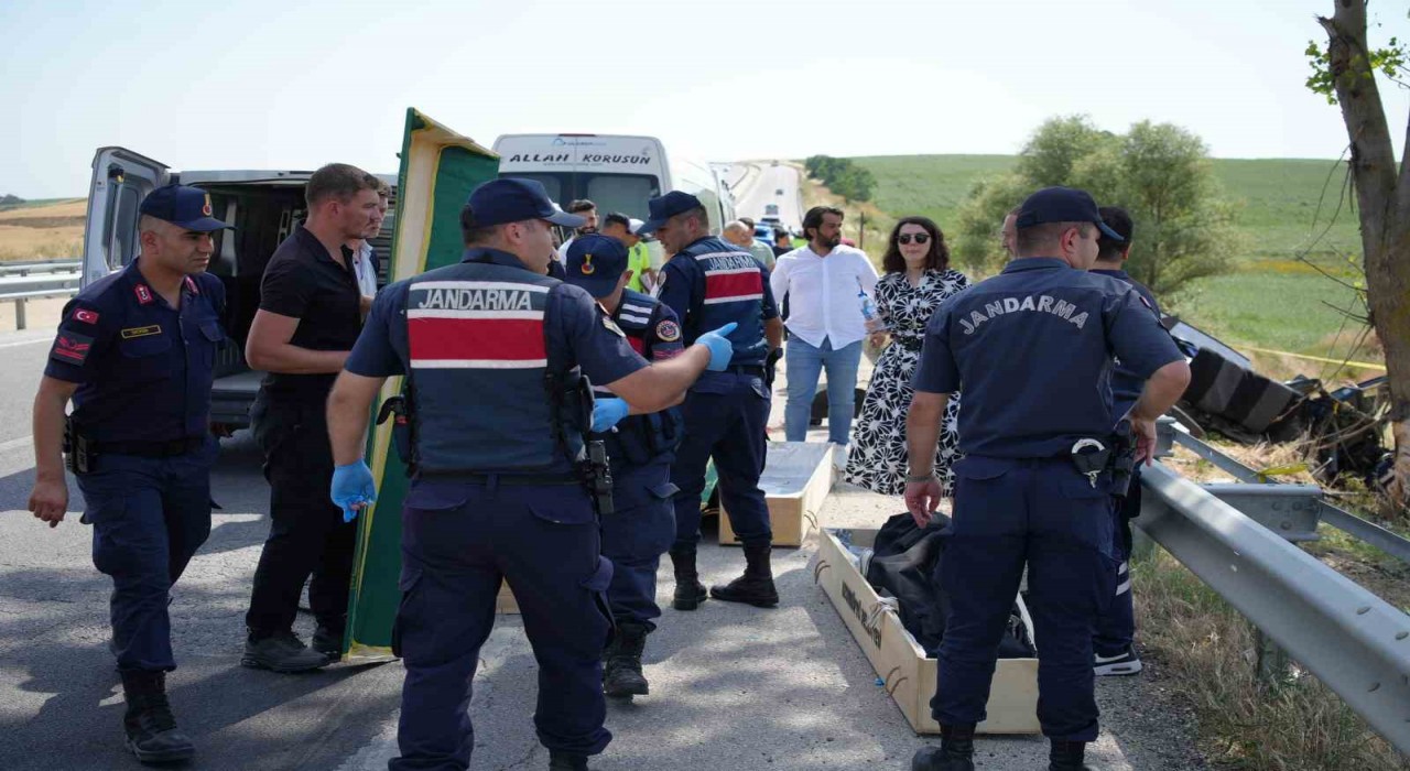 5 kişinin öldüğü kazadan önce Bizi ölüm ayırır paylaşımı yapmış
