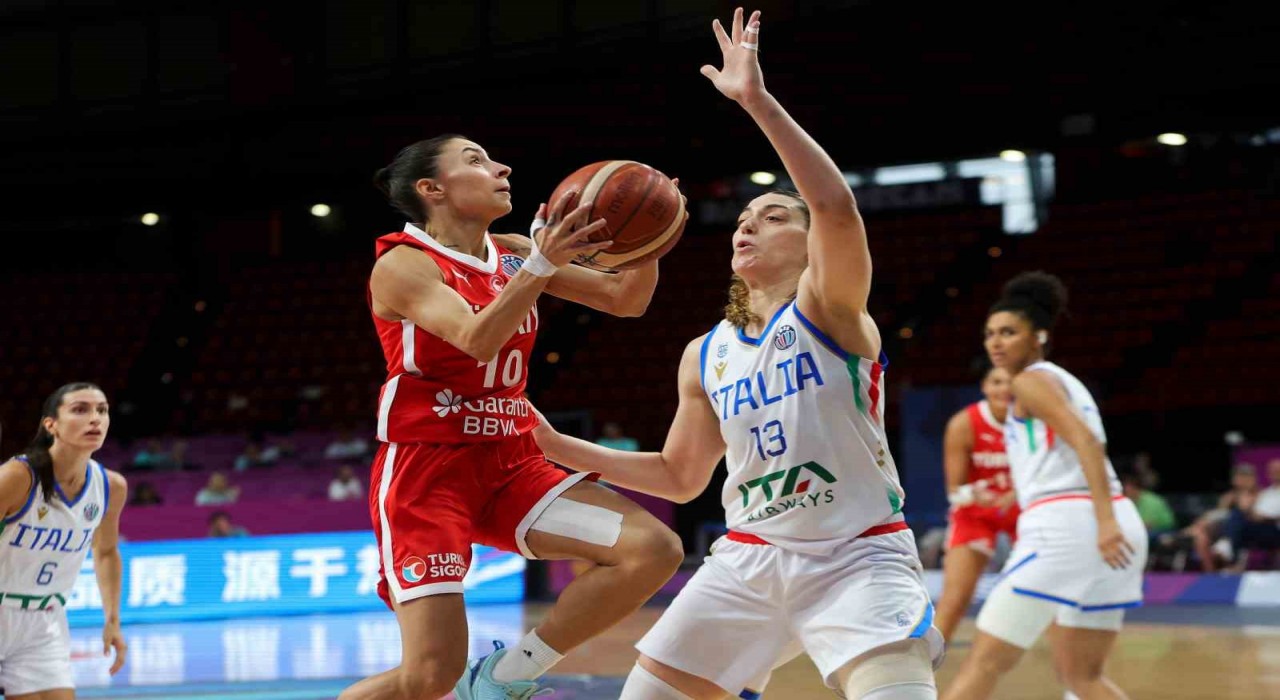 A Milli Kadın Basketbol Takımı, çeyrek finalde İtalyaya kaybetti