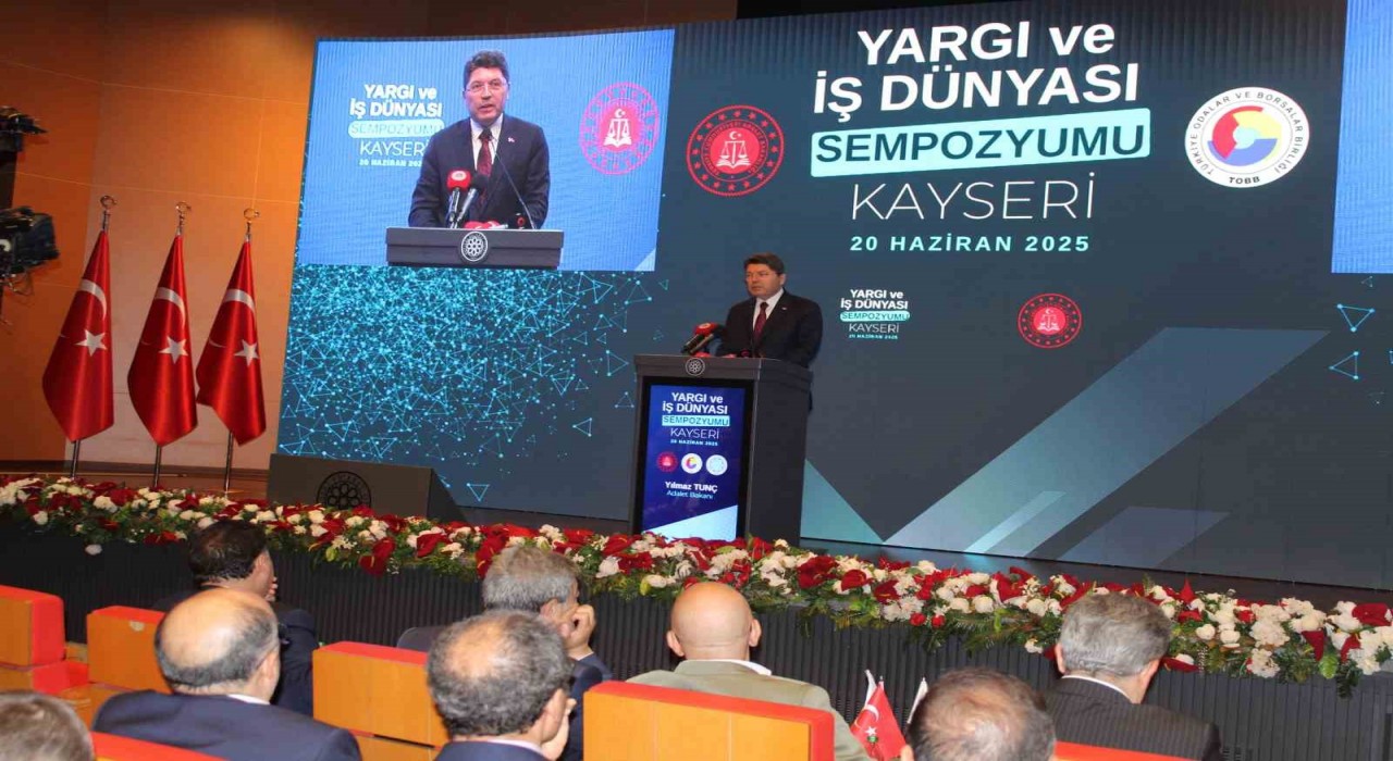 Adalet Bakanı Tunç: Ülkemizi karalamaya çalışanlar yargı camiamıza büyük haksızlık ediyor