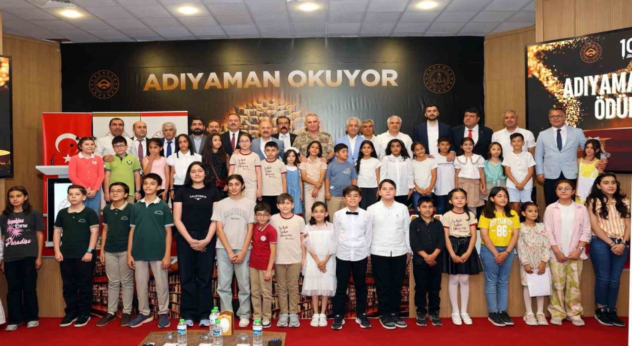 ‘Adıyaman Okuyor projesinin ödül töreni düzenlendi
