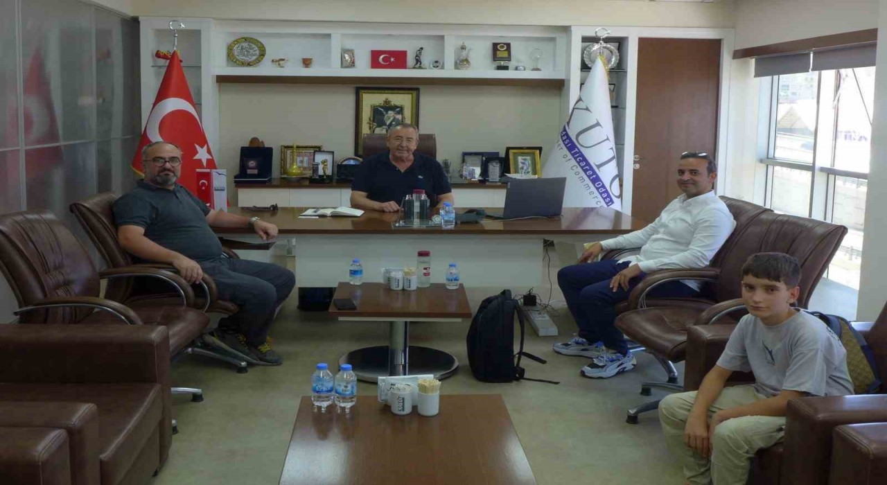 Adü Teknokent Bünyesindeki Çalışmalar Kuto Başkanı Akdoğana Tanıtıldı