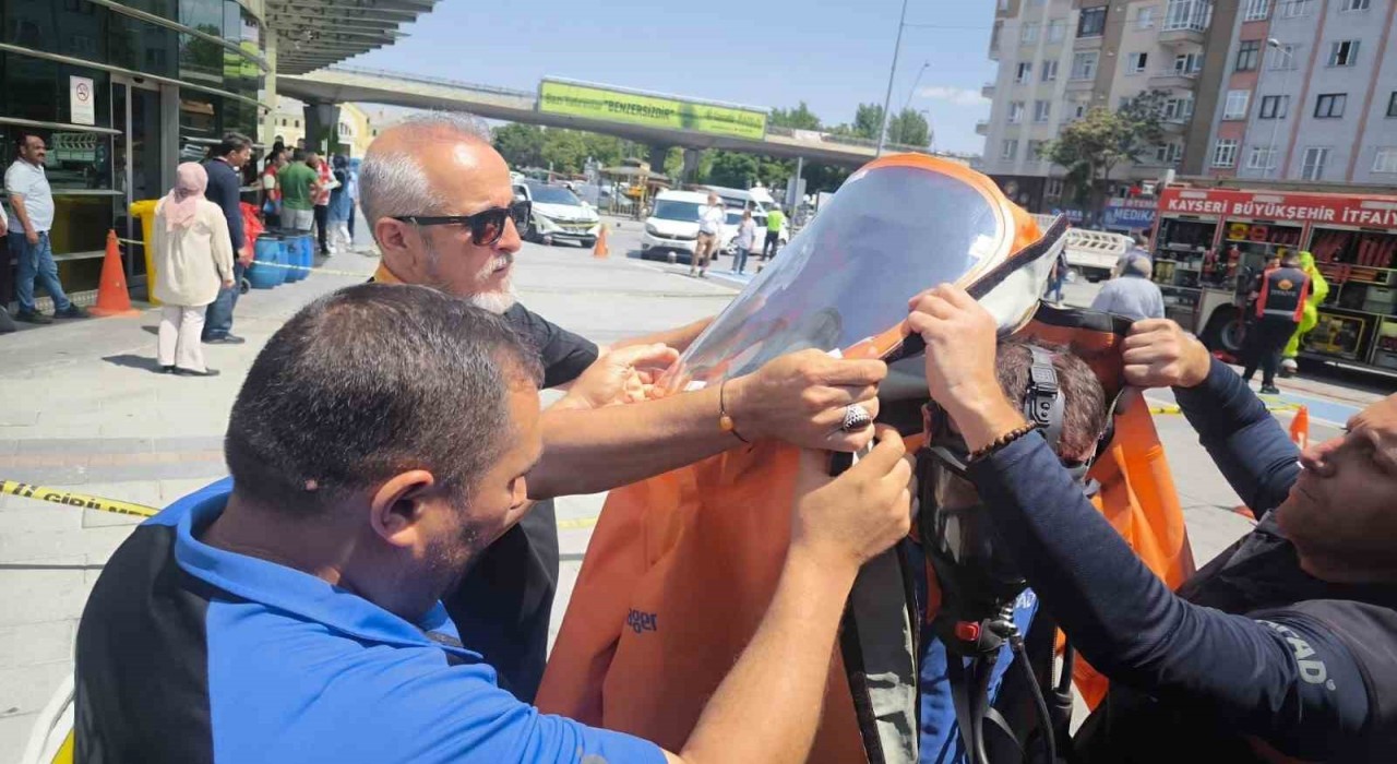 AFADdan kimyasal tatbikatı