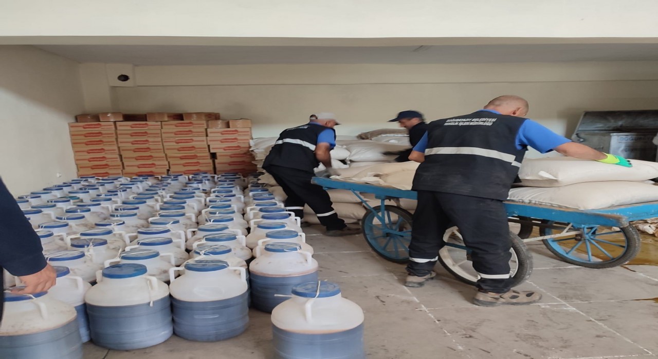 Ağrıda bayram denetiminde 8 ton pestil ele geçirildi