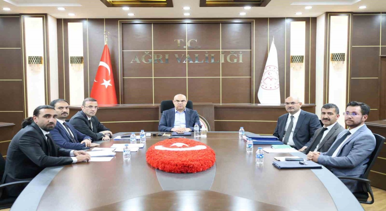 Ağrıda haftalık çalışma grubu toplantısı yapıldı