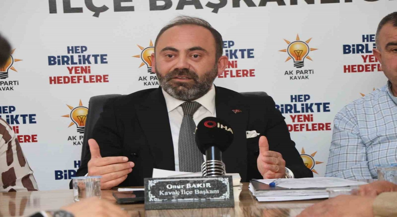 AK Parti İlçe Başkanı Bakır: Kavak Belediyesinde usulsüzlük tespit edildi