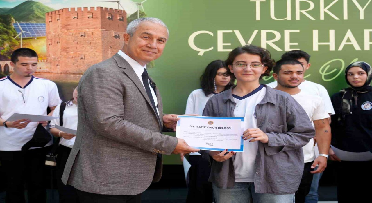 Alanyada çevreci ödüller sahiplerini buldu