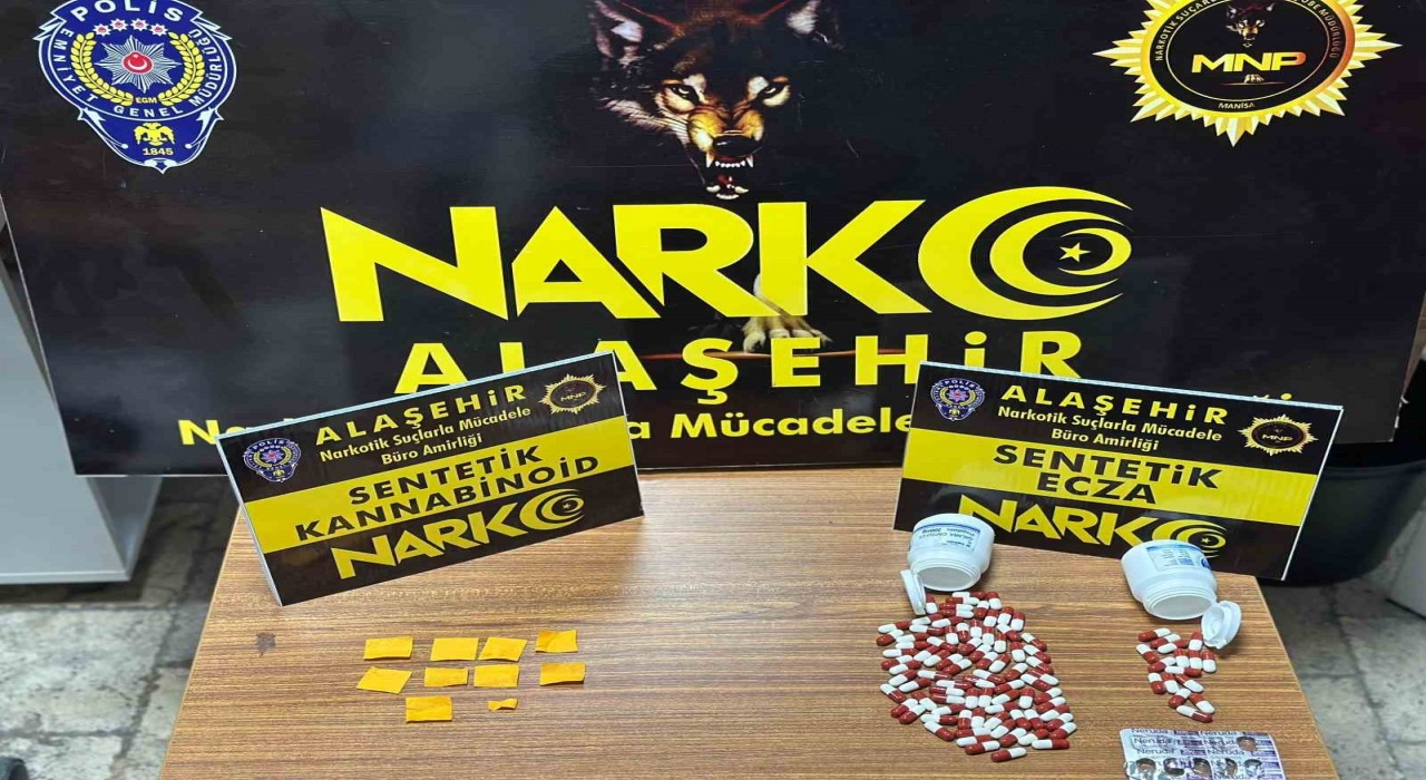 Alaşehirde zehir taciri tutuklandı