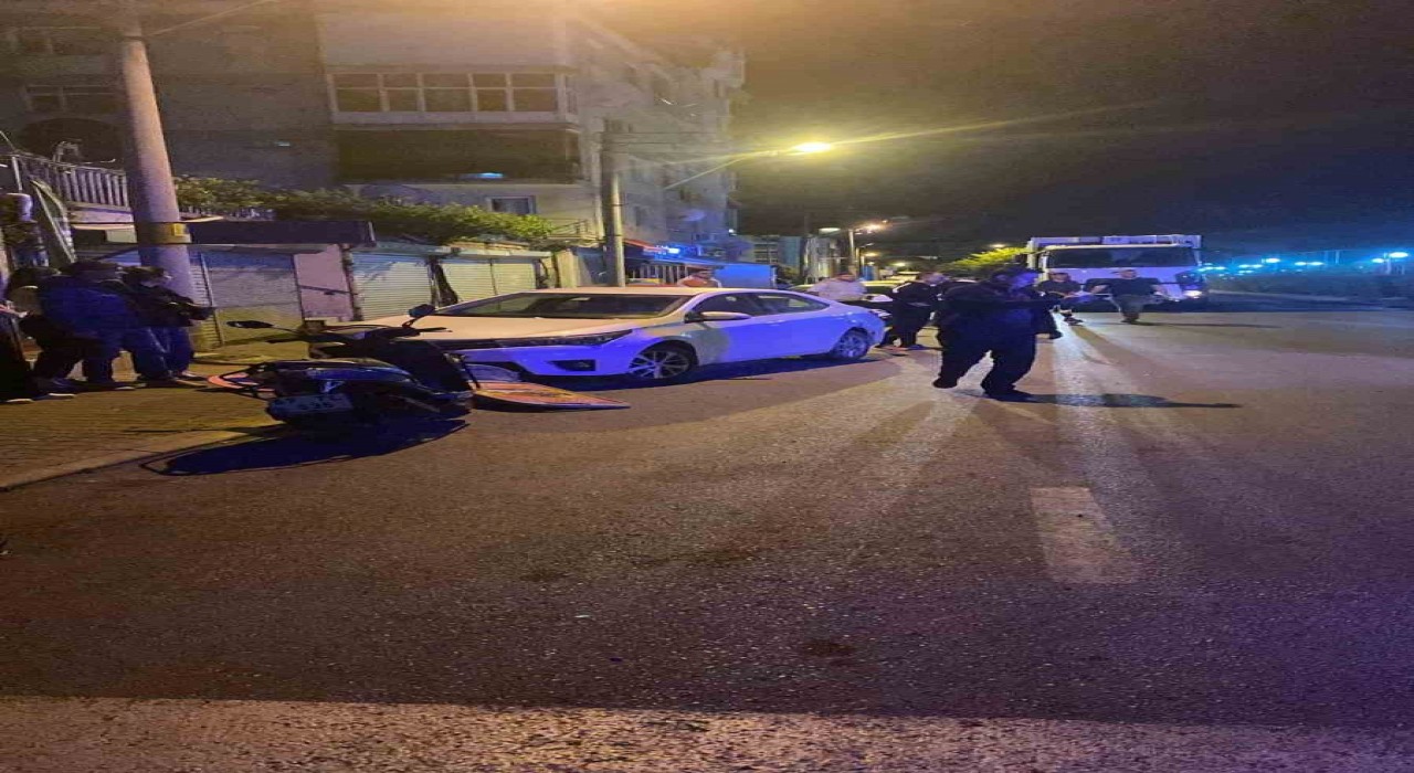 Alkollü sürücü aracıyla takla attı, Bu arabaya ben mi çarptım? diye sordu